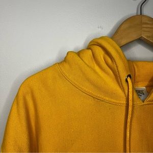 #181 Crooks & Castles Ribbed Yellow Gold Cropped Sweater